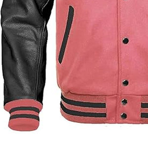 <b>Long</b> Sleeves Latest Design High Quality Winter <b>Jacket</b> Men Sports Baseball <b>Leather</b> Sleeve Lettermen <b>Jacket</b> - Product Image 5