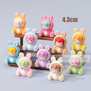 流行时尚卡通女孩迷你小雕像惊喜鸡蛋玩具收藏派对奖品教室奖励粉丝商品 - Product Image 2