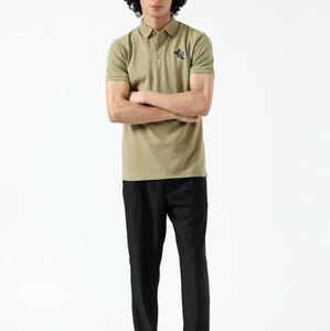 Polos Slim Fit pour hommes élégant coton décontracté été mode Streetwear hauts à manches courtes - Product Image 6