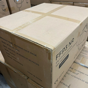 Masques faciaux en coton certifiés FFP3 NR de catégorie III EPI certifiés CE sans valve Masque anti-poussière jetable et réutilisable - Product Image 5