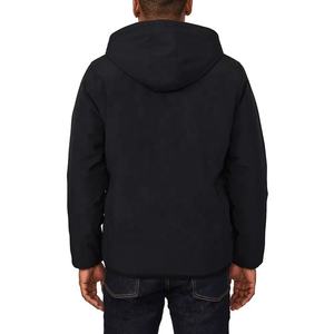 แจ็คเก็ตกันลมกันน้ำกันลมสำหรับผู้ชายเสื้อกันลมผ้าฟลีซเนื้อนุ่มสำหรับเล่นกีฬาฤดูหนาวโลโก้ตามสั่ง - Product Image 3