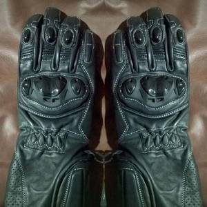Guantes de Motociclismo de Invierno con Pantalla Táctil, Impermeables, Antideslizantes, Térmicos, Aislantes, de Cuero, para Ciclismo, Anti-Caídas, con Carcasa Rígida - Product Image 1