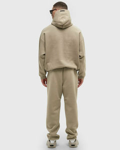 Nuevo Conjunto de Chaqueta con Capucha y Pantalones Deportivos con Logotipo y Diseño Personalizados para Hombre, Traje Deportivo Informal de Ajuste Relajado y Cómodo para Usar en Invierno - Product Image 3