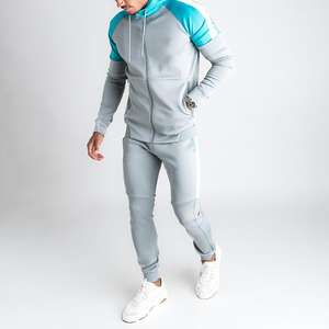 Fabricant de sweat à capuche et pantalon de survêtement personnalisés Ensemble de survêtement vierge 500 GSM 100% coton polaire lourd pour hommes - Product Image 2