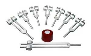 Goniómetro personalizado, martillo de rodilla, horquilla de afinación, 256Hz, con cinta métrica, herramientas integrales de evaluación médica - Product Image 3