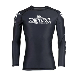 Mma formation compétition rash guard fabricant manches longues personnalisé sublimé rash guard bjj rash guard - Product Image 5