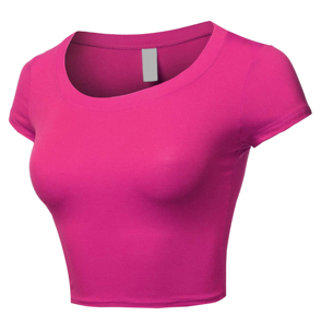 เสื้อครอปสตรีระบายอากาศได้ดีแฟชั่นแบบปรับแต่งได้ - Product Image 4