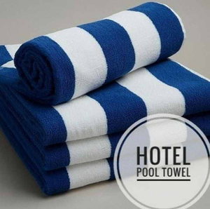 Nirvay International Modern 100% Algodón Toalla de playa turca Patrón de rayas Secado rápido Lujo Golf Piscina Uso en el Hotel - Product Image 1