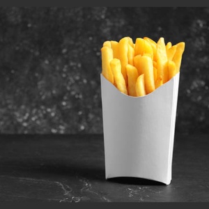 Caja de Papel para Papas Fritas, Caja de Papel Kraft para Envasar Alimentos, Contenedor para Comida Rápida para Llevar - Product Image 3