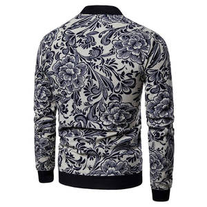 Veste universitaire à manches longues coupe ajustée nouveau style pour hommes vente en gros d'hiver sur le thème du basket-ball avec sublimation - Product Image 2