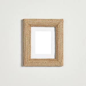 MEJOR VENTA de marcos de fotos de cuerda de algas marinas elegantes de lujo | Marco de fotos de pie ecológico hecho a mano natural para la decoración de la Mesa del hogar - Product Image 1