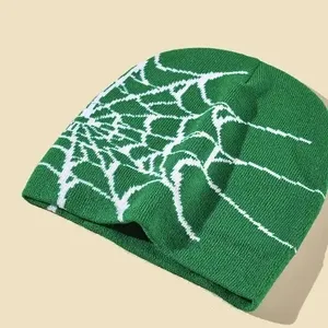 หมวกไหมพรมถักสำหรับผู้ชายหมวกฤดูหนาวผ้าขนแกะธรรมดา - Product Image 3