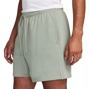 Short de fitness pour hommes, vêtement de sport actif avec impression de logo personnalisé, fermeture élastique à la taille, motif uni, nouvel arrivage - Product Image 4
