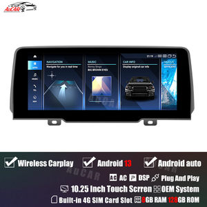 AuCar 10,25 ''mejor <span class=keywords><strong>Android</strong></span> 13 <span class=keywords><strong>Car</strong></span> Radio CarPlay pantalla táctil navegación GPS estéreo REPRODUCTOR DE DVD para BMW X3/X4 G01/G02 2018-2020 - Product Image 5
