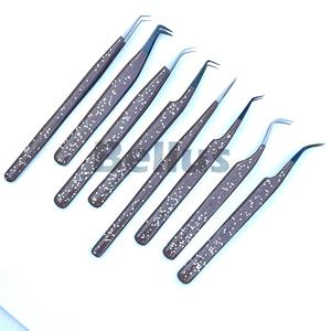 Meilleure vente Pakistan fait professionnel en acier inoxydable Volume pince à cils Premium 45 degrés cils outils pour russe - Product Image 3