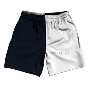 Shorts de rugby personnalisés à deux couleurs, respirants, antibactériens, à séchage rapide, taille élastique, prix raisonnable - Product Image 3