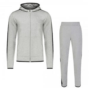 Traje deportivo informal suelto de talla grande de alta calidad para hombre, chándal transpirable cómodo con logotipo personalizable para Primavera, ajuste ajustado - Product Image 3