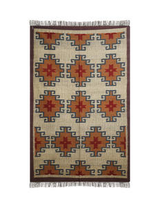 Top Selling Designer Embroidered Boho Style Kilim Rugs Handmade Wool Jute Geometric Pattern Carpet Home Hotel <b>Kitchen</b> Living - Product Image 6