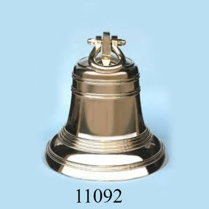 <b>Decorative</b> Brass Ship Bell For Home And Office <b>Nautical</b> Styling Adding Maritime Charm And Vintage Look - Product Image 2