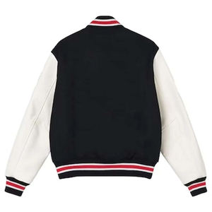 <b>Vintage</b> <b>Jacket</b> Customized Logo Embroidery Varsity <b>Jacket</b> Winter Wool / Leather Bomber Letterman Baseball <b>Jacket</b> For Men - Product Image 2