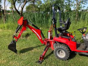 Tracteur Massey Ferguson GC1725MB de qualité supérieure, moteur diesel Euro5/EPA de 24,5 ch, transmission hydrostatique 4 roues motrices, haute efficacité FL1805 - Product Image 5