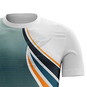 Camiseta de Fútbol Personalizada de Fábrica, Último Diseño, Manga Corta, Transpirable, Verano, 100% Poliéster para Hombre - Product Image 4