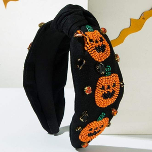 Bandeau de Cheveux pour le Jour du Match en Perles de Graines Fait Main Couleurs Personnalisées Design Élégant Bandeau de Cheveux pour le Jour du Match avec Broderie en Perles de Graines - Product Image 6