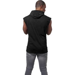 Customizable <b>Sleeveless</b> Workout Gym <b>Hoodie</b> High Quality Oversize Quick Dry Bodybuilding Breathable <b>Sleeveless</b> <b>Hoodie</b> For <b>Men</b> - Product Image 4