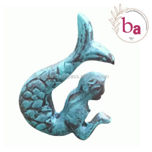 Cuisine moderne Salle de bain Chambre à coucher Meubles Boutons Bleu Sirène en détresse Armoires en fonte Tiroirs Commodes Armoire Salon - Product Image 1