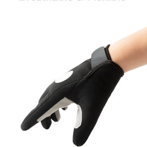 Fabricant d'usine gants de cyclisme chauds gants d'équitation absorbant les chocs sans doigts gants de cyclisme en nylon demi-doigt unisexe - Product Image 2