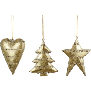 Adorno Navideño Colgante de Hierro Forjado con Diseño Personalizado para Decoración Navideña del Hogar - Product Image 4