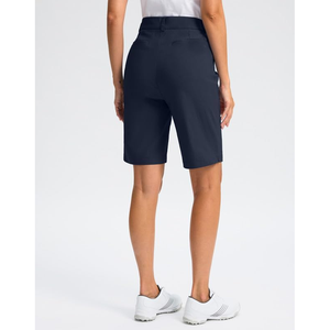 Pantalones Cortos de Golf Personalizables de Alta Calidad, Transpirables, de Algodón para Mujer, Diseño Nuevo con Bolsillos Laterales - Product Image 3