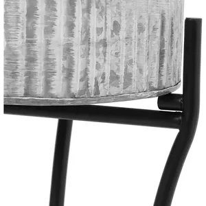 Jardinière en métal fabriqué à la main de taille personnalisée pour jardin lot de 2 - Product Image 3