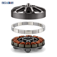 Aimants segmentés N52H NdFeB revêtus de Ni-Cu-Ni pour la fabrication de rotors de moteurs de drones de course