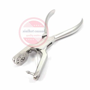 Presa de goma Punch Instrumento dental Pinza de acero inoxidable - Product Image 4