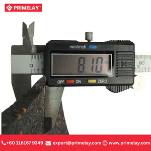 Suelo de goma reciclada Premium 100% de absorción de impacto 8mm Fitmat Performer Roll antideslizante para entrenamiento y suelo de gimnasio comercial - Product Image 6