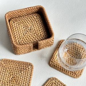 Modern Design Coasters New Look Jute Coaster Elegant for Home Hotel Table Jute Coaster <b>Placemat</b> High Sale Quality Insulation Pad - Product Image 5