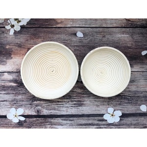 Panier à pain en rotin fait à la main, panier à pain incubateur en rotin, ANGLE de farine - Product Image 3