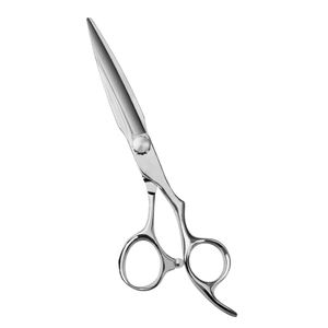 กรรไกรตัดผมตรง 5.5 นิ้ว แบบมืออาชีพ ด้ามตรง ปลายเรียบ ผิวด้าน แฟชั่นใหม่ อุปกรณ์เสริมสวย ตัดผม ด้ามสมมาตร สแตนเลส สำหรับคนถนัดขวา - Product Image 4