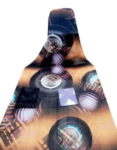 ชุดเสื้อผ้าคังกา 3 ชิ้น แขนยาว ผ้าฝ้ายหรูหรา เป็นมิตรกับสิ่งแวดล้อม ยี่ห้อเยอรมัน Dirac รุ่น Gogra & Garbasar - Product Image 3