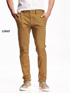 Pantalon Chino en coton sergé couleur marron pour homme, pantalon droit et large pour entraînement, vêtements de sport, pantalons d'extérieur vierges très vendus - Product Image 4
