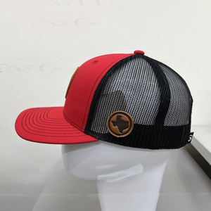 OEM personalizado poliéster/algodón PANA moda Hip Hop parche Logo 6 Panel deportes gorras camionero alta calidad Gorras al por mayor - Product Image 2