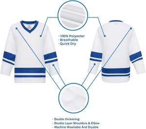 Mayorista de camisetas y uniformes de hockey sobre hielo que ofrece ropa de equipo lista para partidos para clubes y cadenas minoristas - Product Image 4