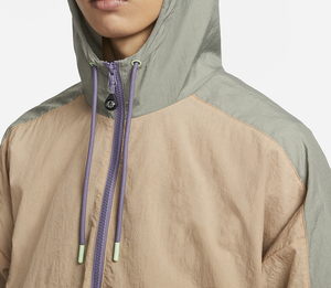 Survêtement coupe-vent décontracté pour homme, personnalisé, en tissu écologique, respirant, avec doublure polaire, service OEM - Product Image 5