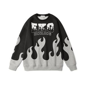 NC Corporation Sweat à capuche tendance pour homme avec motif solide Logo personnalisable Chemise à manches longues - Product Image 5