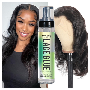 Meilleure qualité OEM perruque cheveux mousse 200ml colle fondue réduisant l'usure et la déchirure mousse de colle de maintien sécurisé - Product Image 1