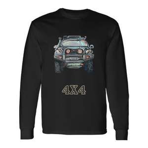 Camiseta de manga larga para vehículos 4X4 para entusiastas de actividades al aire libre - Product Image 1