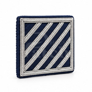 Badge en fil métallique de qualité supérieure, broderie personnalisée, patch décoratif fait main, à coudre pour chapeaux, vêtements et artisanat - Product Image 3