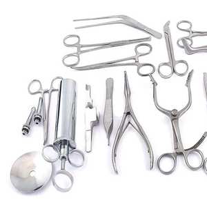 Ensemble d'Examen de 16 Pièces, Instruments Chirurgicaux pour l'Oreille, le Nez et la Gorge, Instruments Manuels Autoclavables en Acier Inoxydable, Vétérinaire - Product Image 5