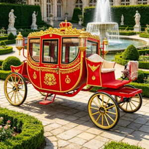 Carruaje Real Personalizado para Bodas: Económico, Romántico y con un Atractivo Visual Impresionante - Product Image 1